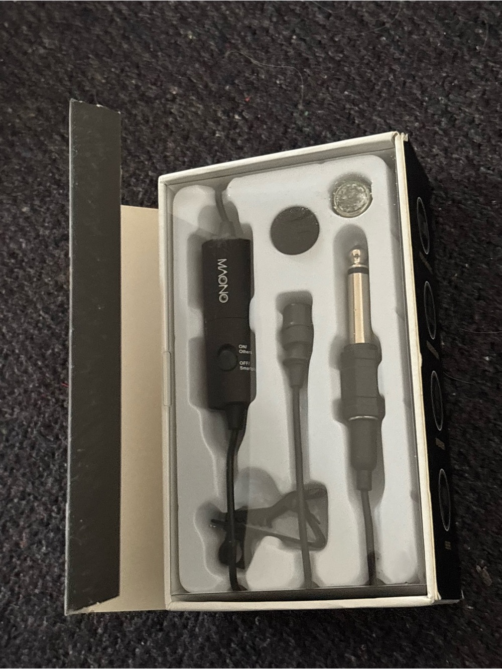 Macno Lavaliere Microphone - Black - Picture 3 of 5